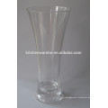 Haonai high qaulity beverage wine glass pilaster, beverage glass goblet